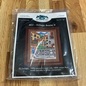 Alice Peterson Village Scene II cross stitch kit